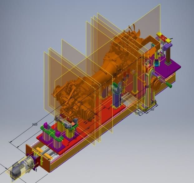 Engine Docking Station Conveyor