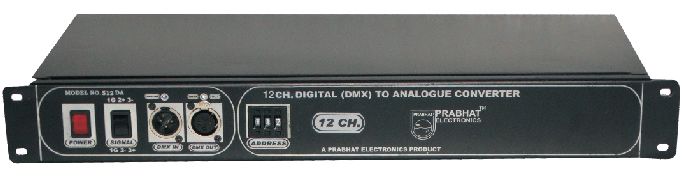 12 CH DMX Analogue Converter