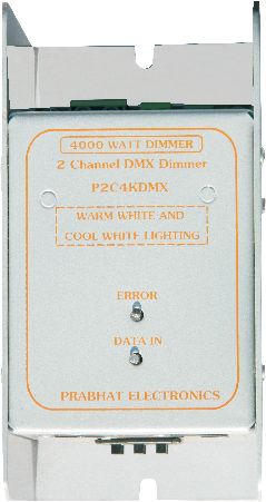 Square P2C4K DMX Manual Dimmer Mixer, for Outdoor Lighting