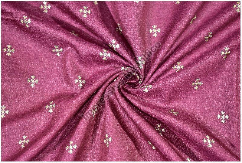 Butti Work Silk Fabric, for Blazer, Occasion : Ethnic Wear