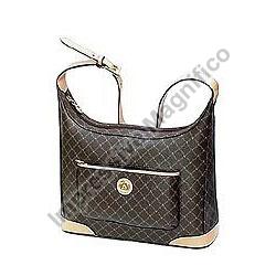 Ladies Fancy Leather Bag, for Office, Pattern : Checked