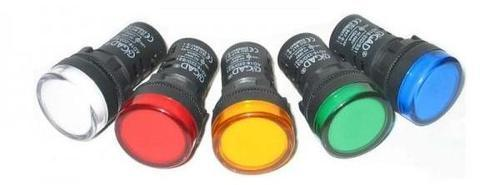 Industrial Indicator Lamp, Voltage : 220V AC, Color : Red, Yellow, Blue ...