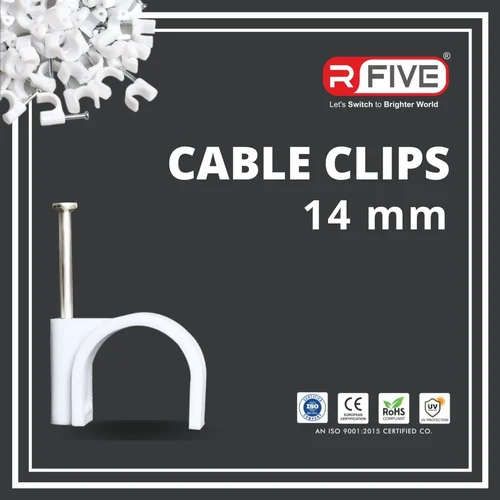 14 mm Single Nail Cable Clips
