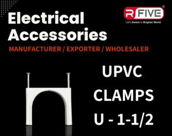 U-1-1/2 UPVC Double Nail Clamp
