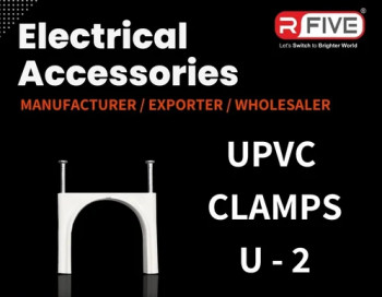 U-2 UPVC Double Nail Clamps, for Connect Pipe Flange, Pipe Fittings, Specialities : Proper Finish, Optimum Durability