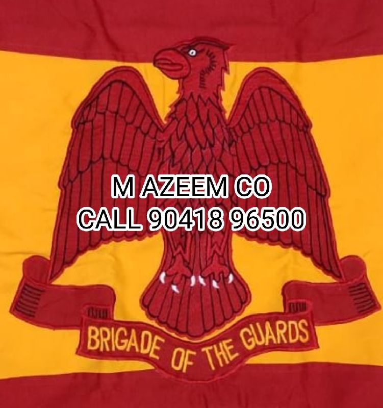 Guards Regimental Flag, Size : 10x6Ft, 3x2Ft, Style : Flying - M Azeem ...