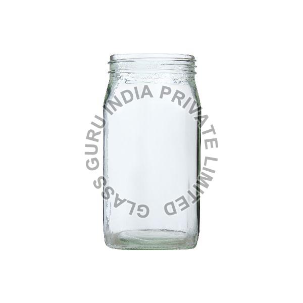 1000gm Honey Square Glass Jar