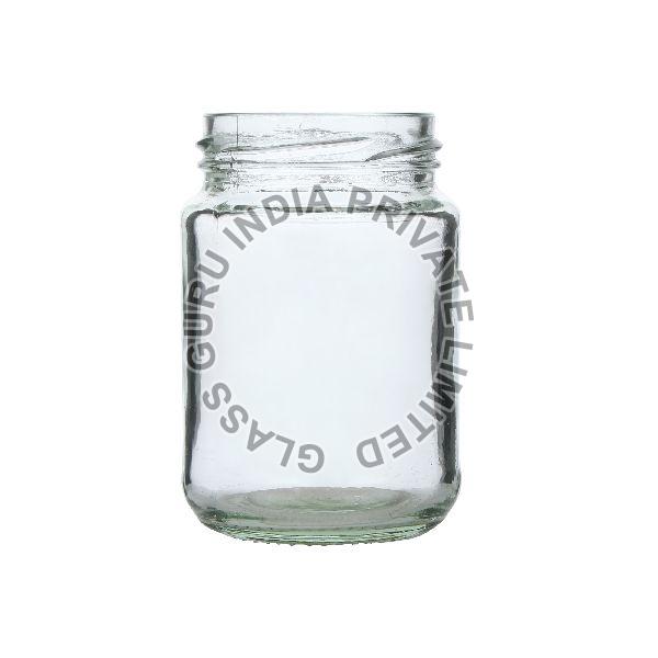 Circular Mason Without Handle Glass Jar, for Villas, Size : 500gm