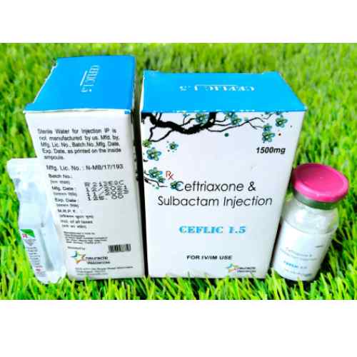 CEFLIC-1.5 Ceftriaxone and Sulbactam Injection