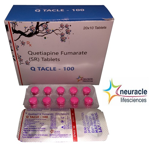Q-TACLE 100 Quetiapine Fumarate SR Tablets