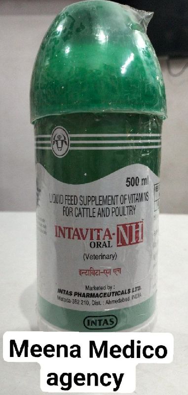 Intavita nh 500ml veterinary medicines, for Clinical, Hospital, Personal, Purity : 100%