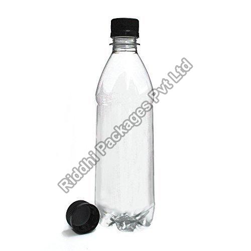 Round Clear PET Bottle, for Liquid, Pattern : Plain