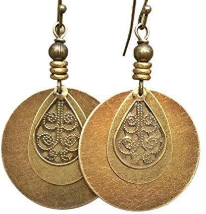 Brass Earrings