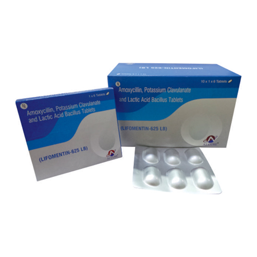 LIFOMENTIN CV 625 LB Tablets