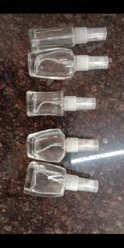 10 to 15 ml glass bottle
