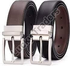 Plain leather belts, Technics : Machine Made
