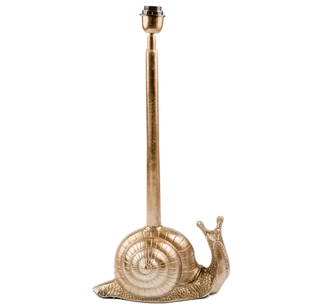 snail table lamps