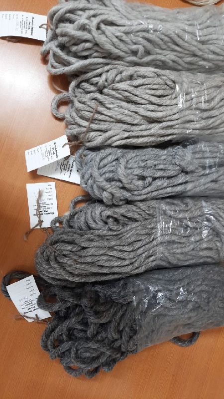 Wool felted yarn, for Carpet