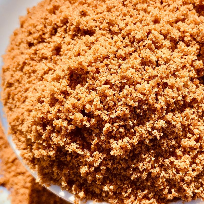 Brownish Sugarcane Organic jaggery powder, for Sweets, Medicines, Shelf Life : 6months, 3moths