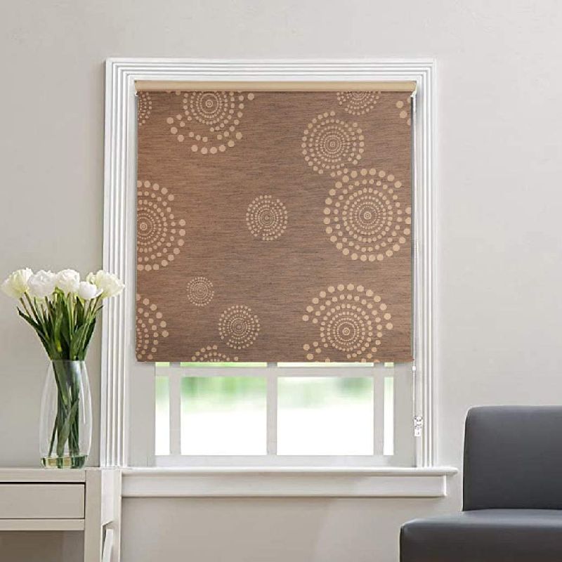 Horizontal PVC Window Roller Blind, for Balcony, Size : Multisize