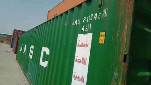 Galvanized Steel Dry Storage Shipping Container, Capacity: >40 ton