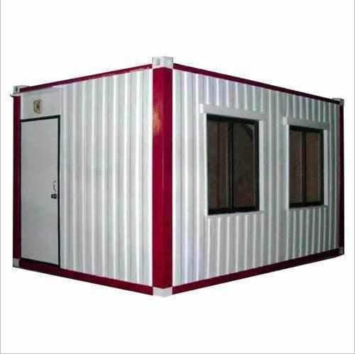 Rectangular Polished Mild Steel Portable Cabin, Size : Multisize