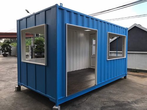 Polished FRP Sheet portable office container, Size : Multisize