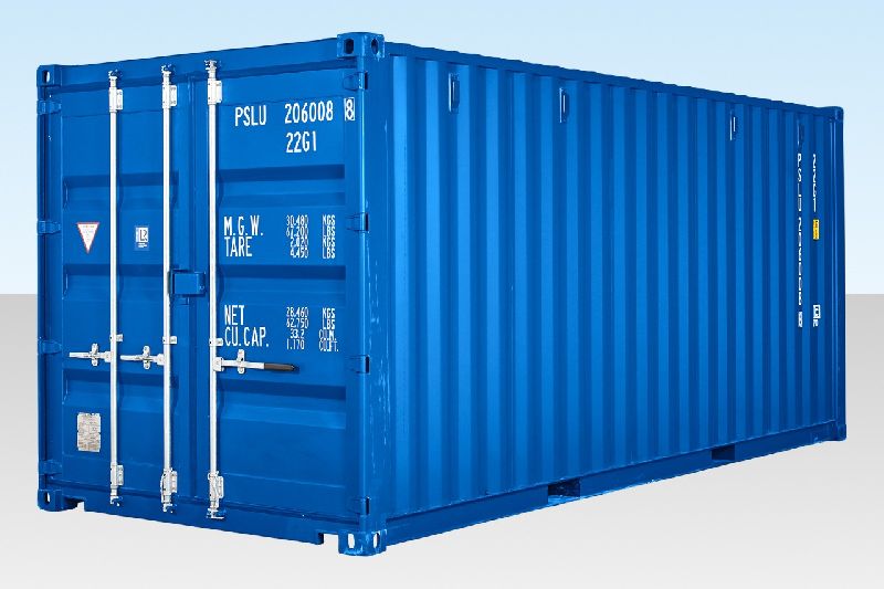 Polished FRP Used Shipping Container, Color : Blue