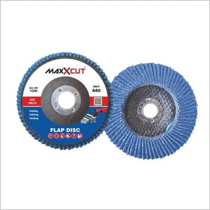 Maxxcut Round Zirconia Flap Disc, for Grinding, Polishing, Smoothing, Size : 3-5Inch