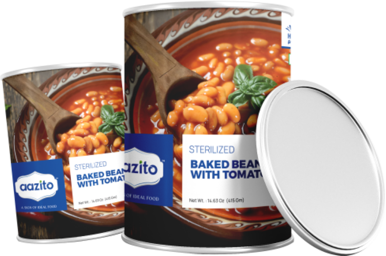 AAZITO Canned Baked Beans With Tomato Sauce By Allofz International LLP ...