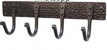 Non Polished Hand forged iron hangers, for All, Style : Antique