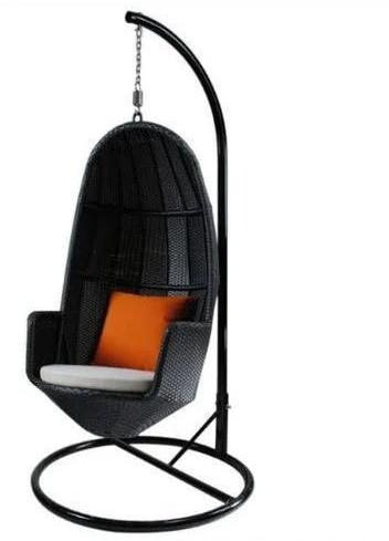 Polished Aluminium Basket Hanging Chair, Size : Standard