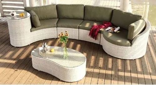 Five Seated Garden Sofa Set
