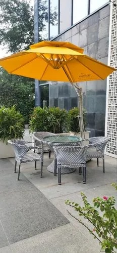 Yellow Garden Umbrella