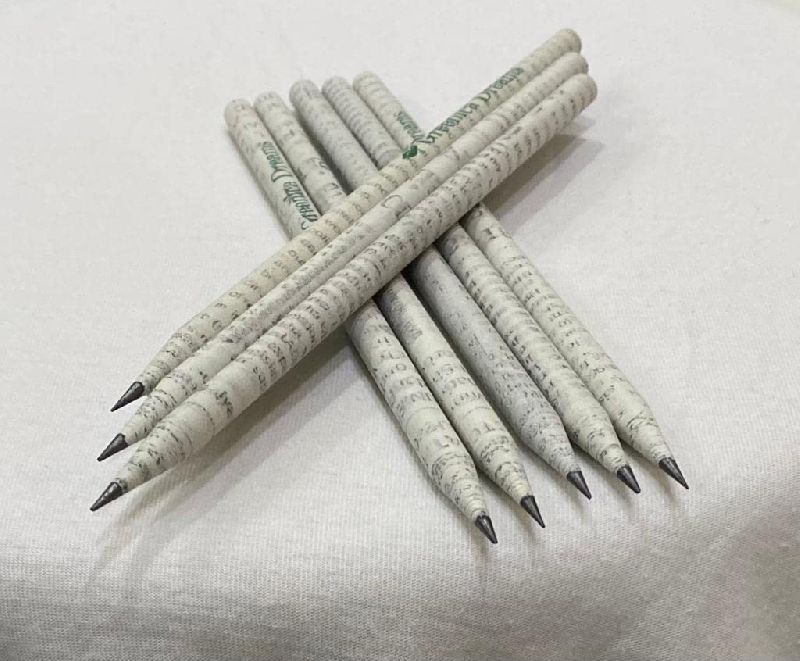 Recycled Paper Pencil, Color : White