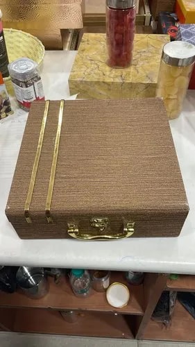 Wooden Briefcase Box