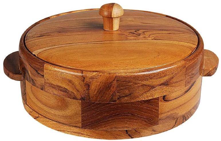 Wooden Chapati Box, Size : 10 Inch
