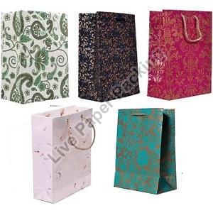 Printed Paper Bags, Style : Handled