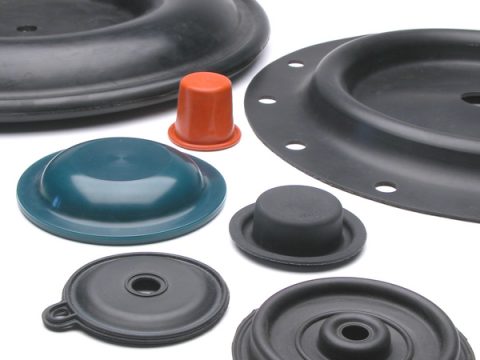 Round Rubber Diaphragm Seals, for Fittings, Outer Diameter : 5mm