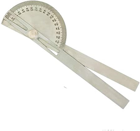Polished Stainless Steel Goniometer, for Industrial, Size : Standard