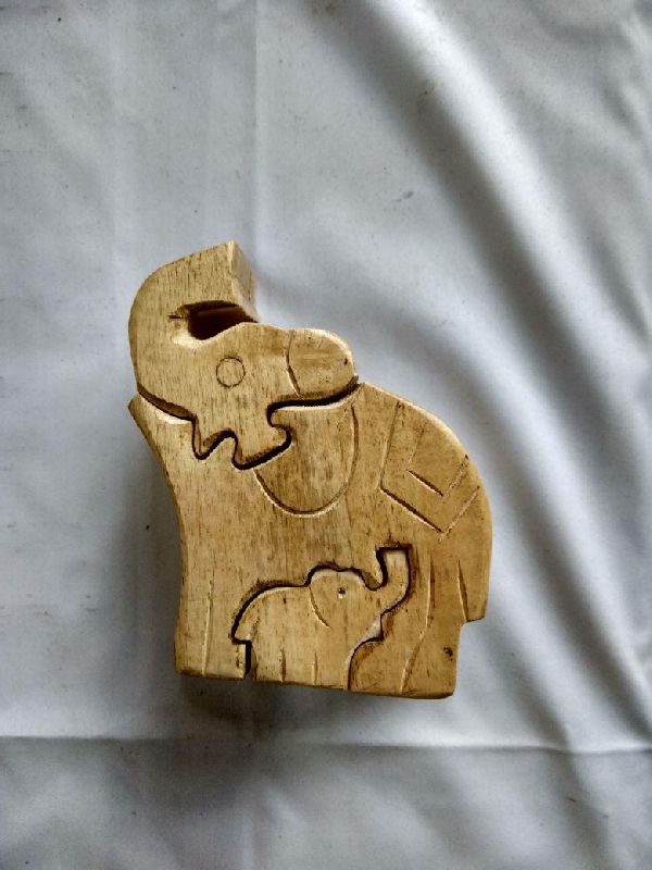 Polished Wooden Elephant Toy, for Baby Playing, Feature : Colorful Pattern, Perfect Shape