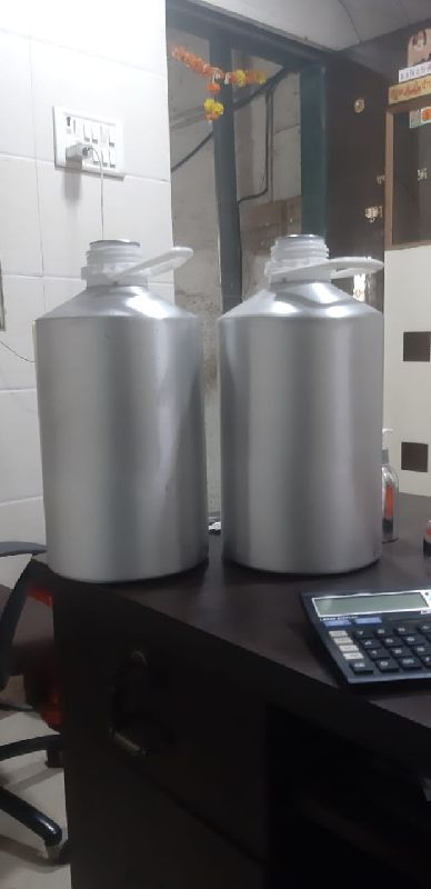 10 Litre RFT Polished Aluminium Bottle, for Storing Liquid, Color : Metalic, Shiny Silver