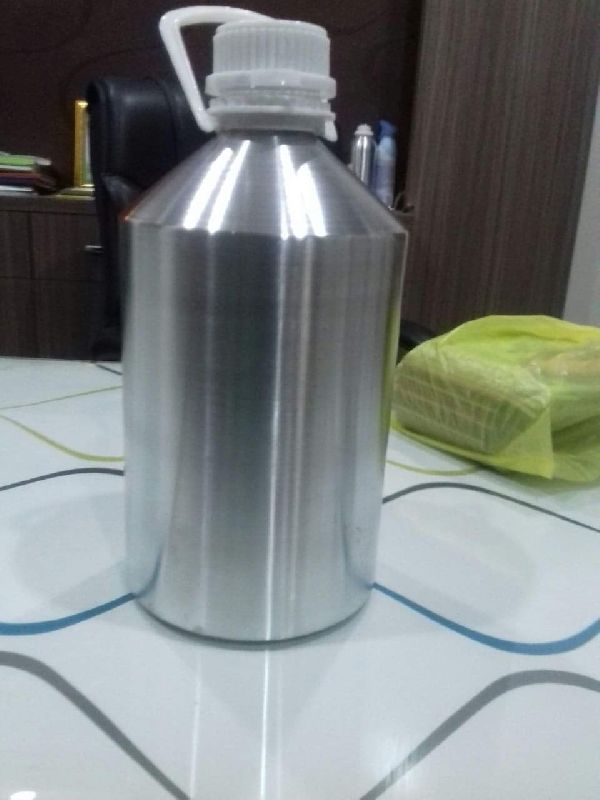 5 Litre Polished Aluminium Bottle, for Storing Liquid, Capacity : 5L