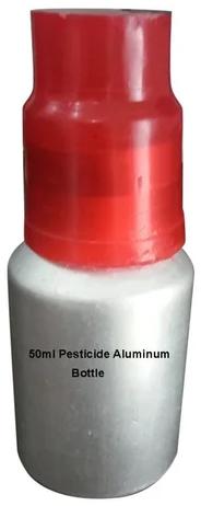 Aluminum 50ml Pesticide Aluminium Bottle, Cap Type : Screw Cap