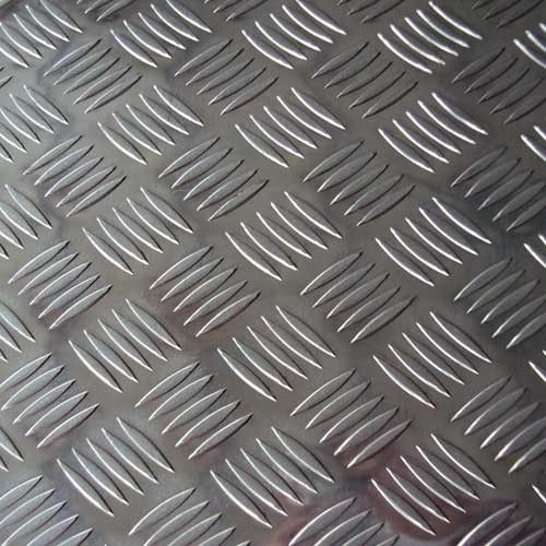 Polished Aluminum Aluminium Chequered Sheet, Length : 50-100mm