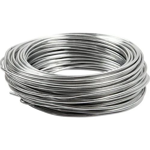 Polished Aluminum Aluminium Wire, Gauge Size : 10mm