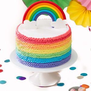 Rainbow Cake, Occasion : Birthday Party