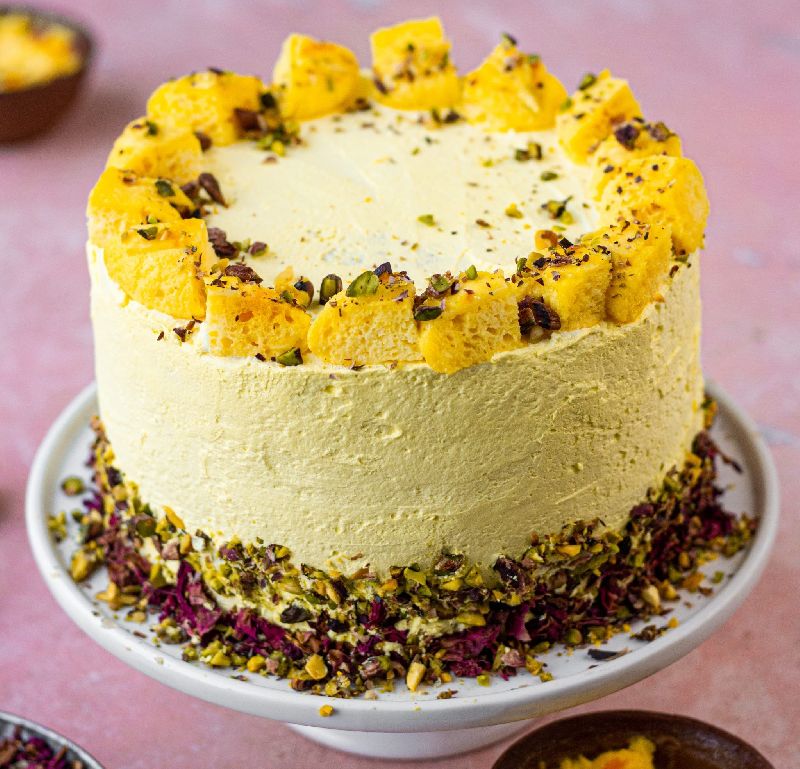 Buy/Send Special Rasmalai Cake Online @ Rs. 1599 - SendBestGift