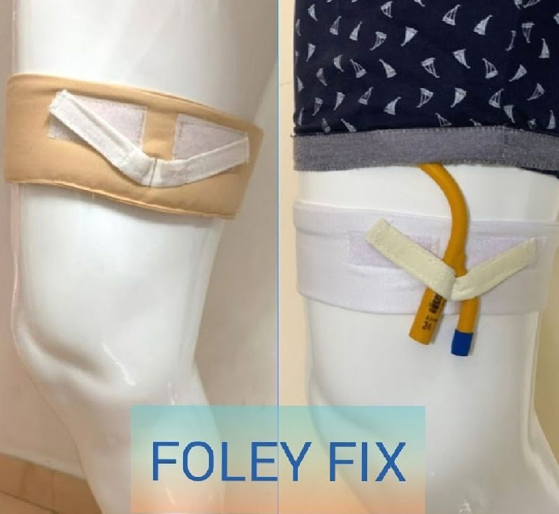 Plastic Foley Fix, for Hospital, Color : Transparent