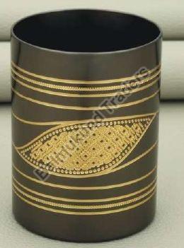 Polished Carved R-206 Brass Glass, Size : Standard